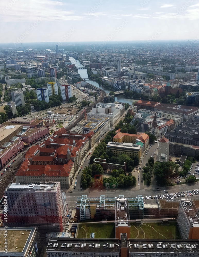 Obraz premium Dächer von Berlin