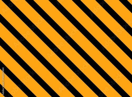 Diagonale Streifen orange schwarz