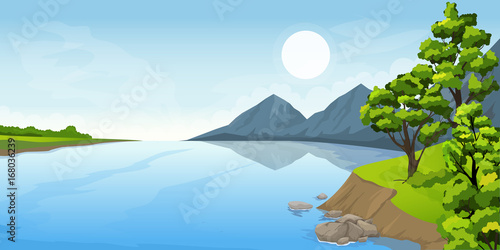 Rural summer landscape 