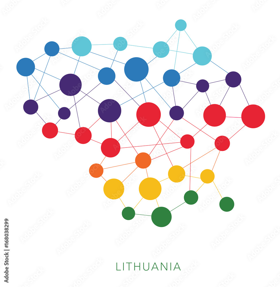 dotted texture Lithuania vector background dotted texture Lithuania vector background