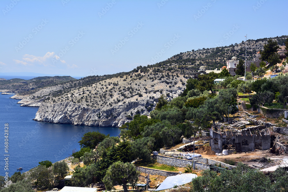 Greece, Thassos Island, Monastery Archangelou