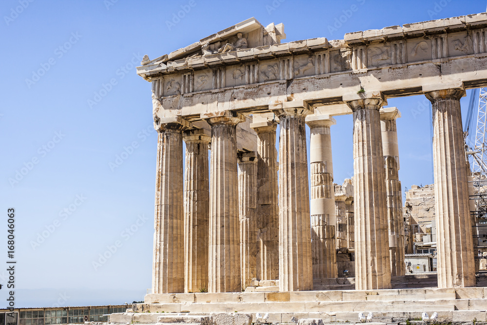 Obraz premium The Acropolis in Athens, Greece