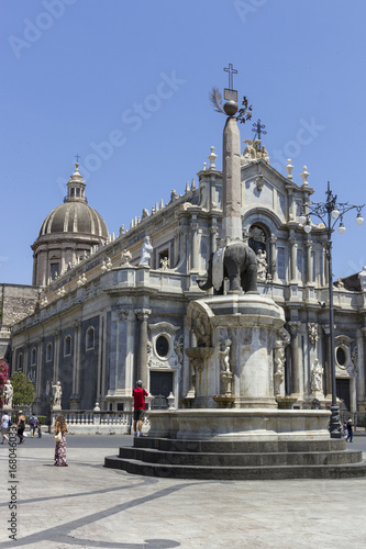 Catania Cathedral in Sicily, Italy