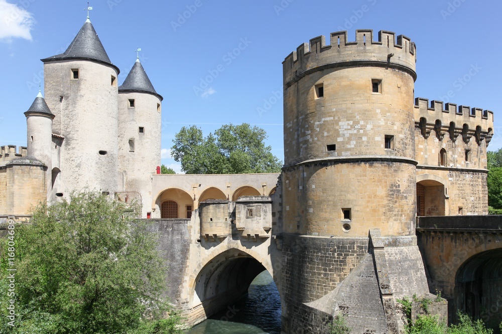 The German’s Gate or Porte des Allemands in french from the 13th century in Metz, France