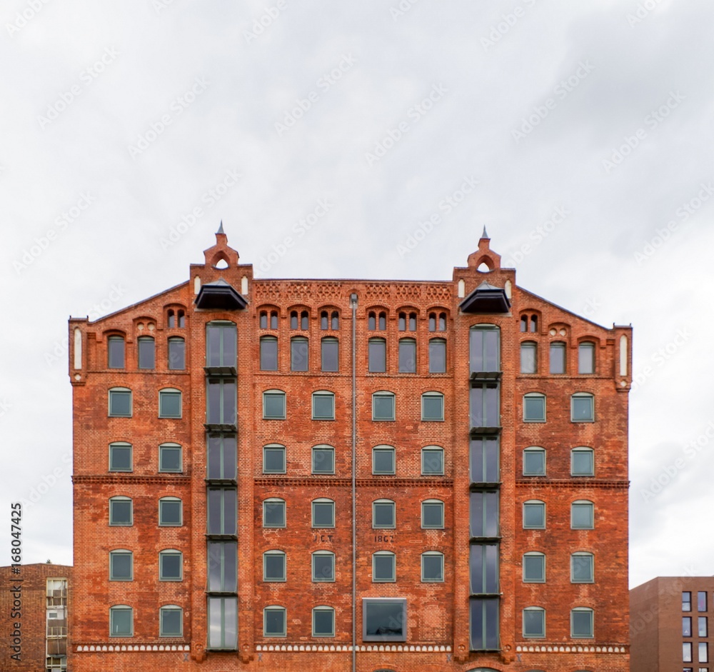 Fototapeta premium Thormann Warehouse in the Hanseatic City of Wismar, Germany