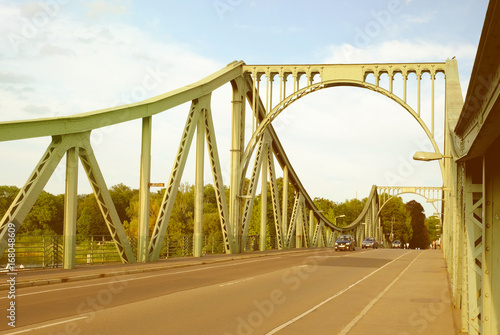 Glienicke Bridge in Potsdam, Germany. photo