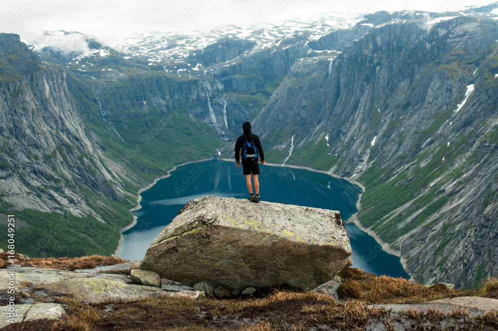 Trolltunga in Norway is fabulous beauty Trolltunga in Norway is fabulous beauty