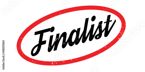 Finalist rubber stamp. Grunge design with dust scratches. Effects can be easily removed for a clean, crisp look. Color is easily changed.