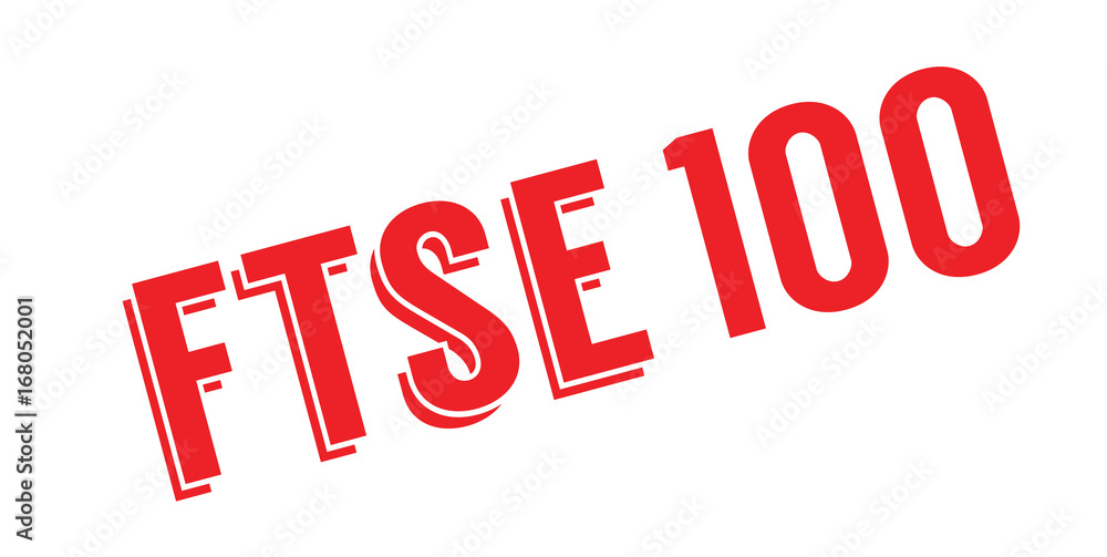 FTSE 100 rubber stamp. Grunge design with dust scratches. Effects can be easily removed for a clean, crisp look. Color is easily changed. FTSE 100 rubber stamp. Grunge design with dust scratches. Effects can be easily removed for a clean, crisp look. Color is easily changed.