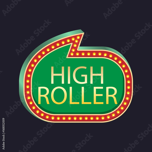 Casino party. High Roller