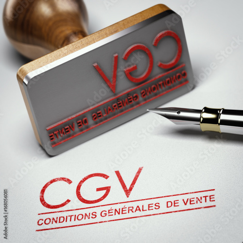 CGV, Conditions Générales de Vente photo