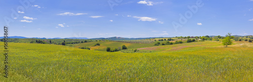 Toskana-Panorama, Landschaft im Chianti-Gebiet 