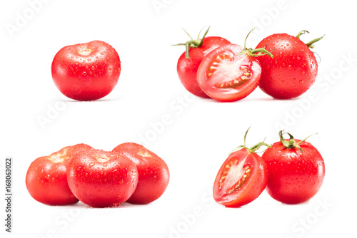 collection of fresh tomatoes