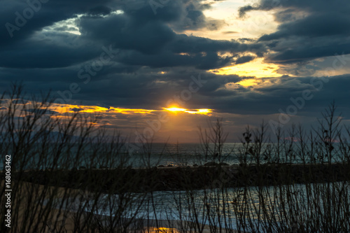 anglet coucher de soleil