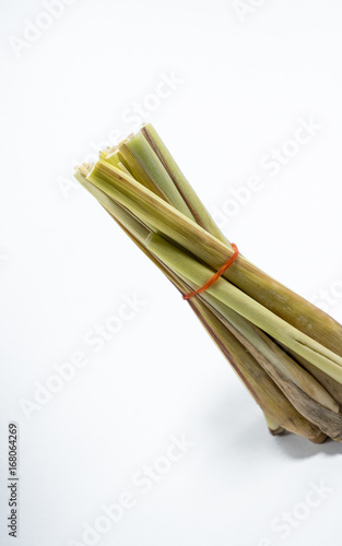 lemon grass isolated on white background