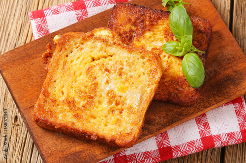 Fotografie Slices of French toast