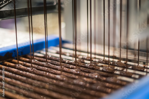 Obraz na płótnie machine à chocolat