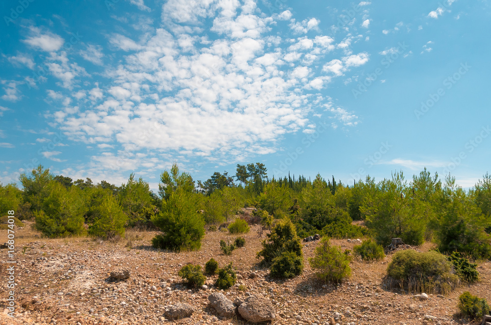 Beautiful views of Turkish nature