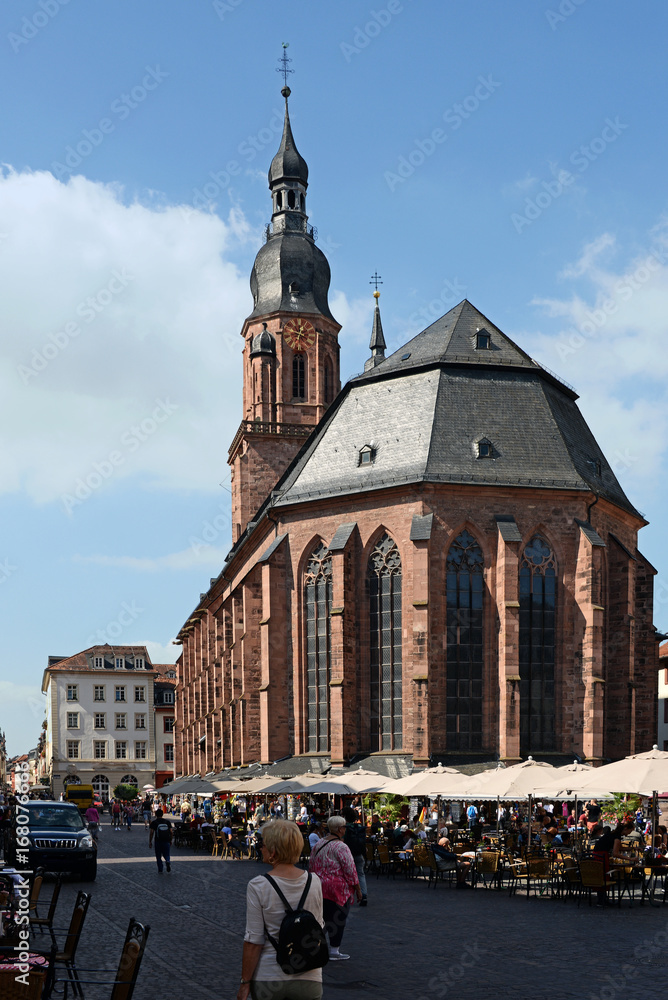 Fototapeta premium Heiliggeistkirche Heidelberg