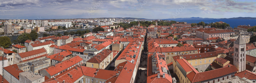 Obraz premium Zadar Town Panorama