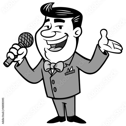 Announcer Illustration