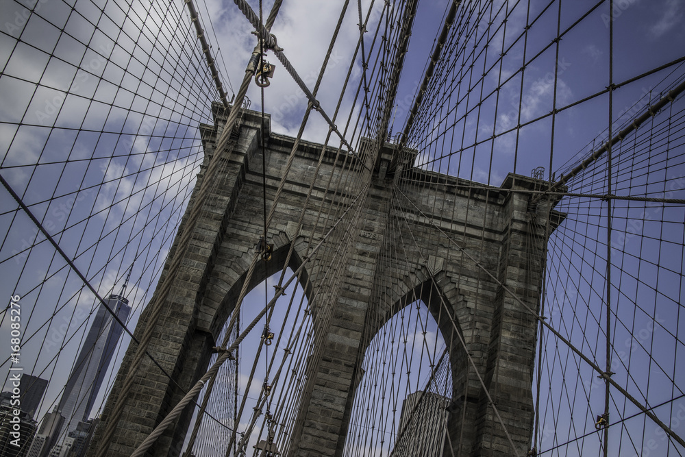 Naklejka premium Brooklyn bridge 03