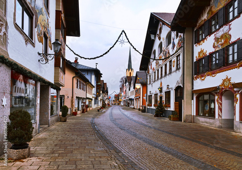 Christmas morning in Garmisch-Partenkirchen  Germany.