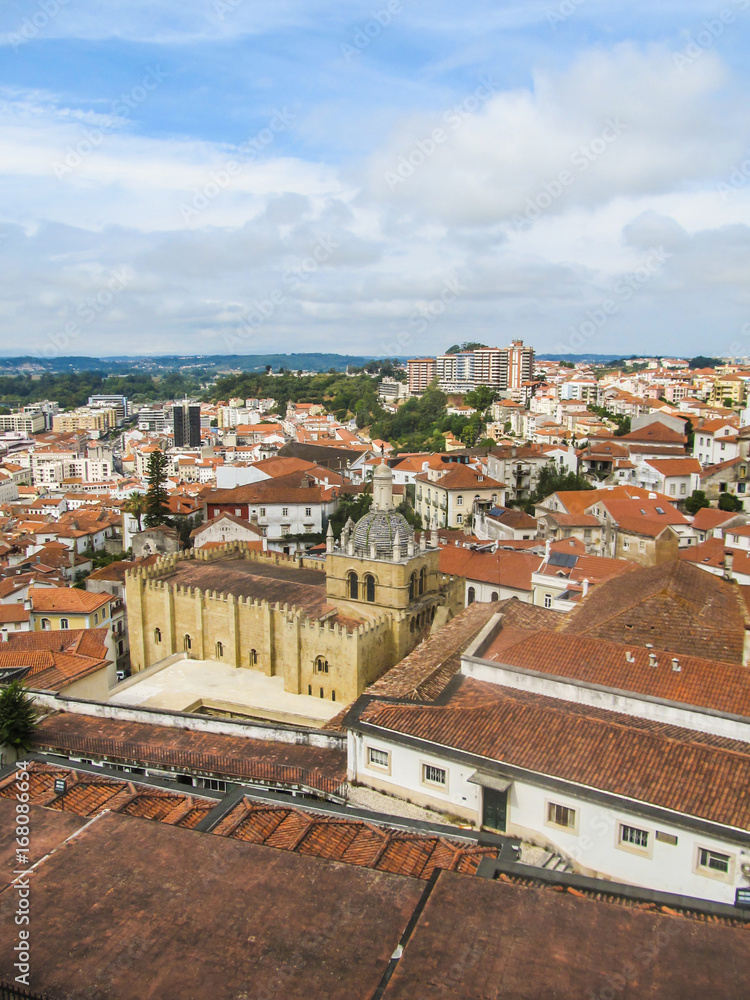 Coimbra's cityscape, Portugal