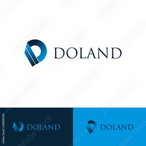letter D business logo idea