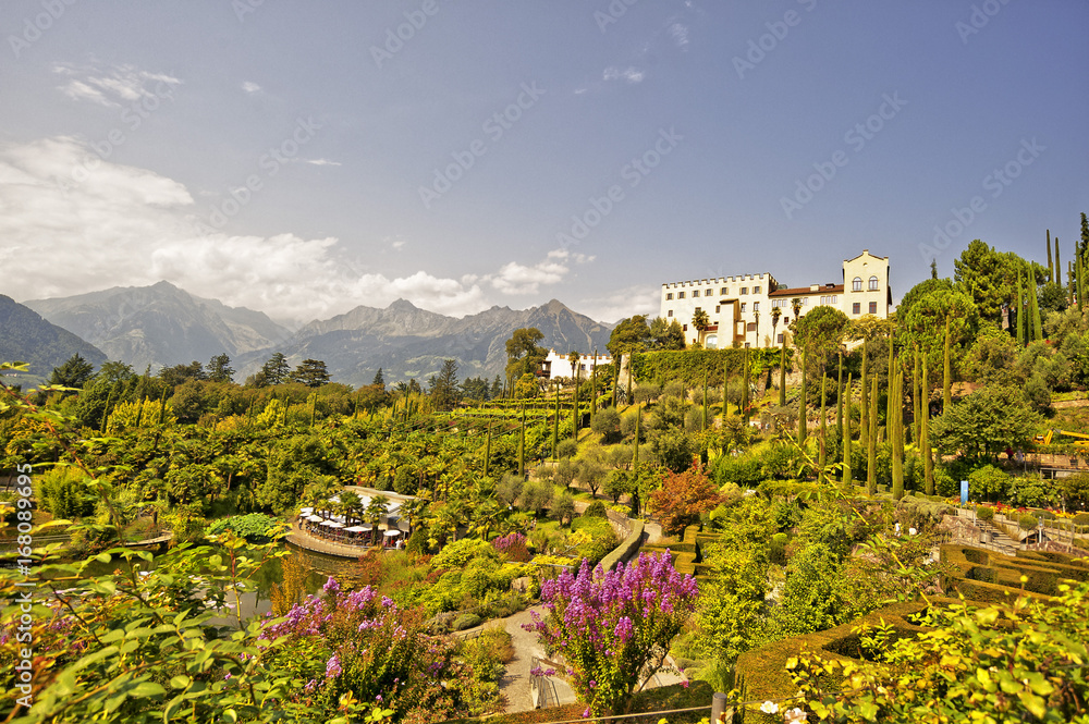 Gärten Schloss Trauttmansdorff, schönster Garten Italiens 2005