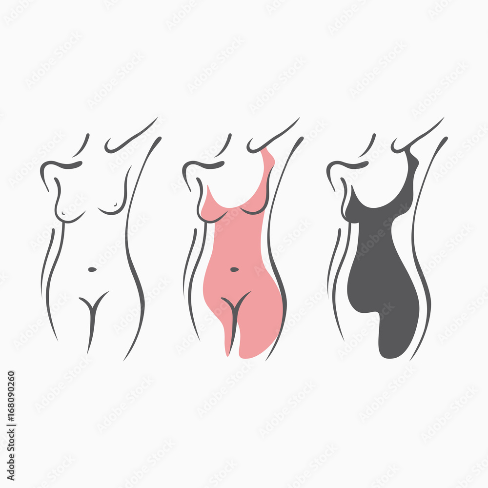 Collection sexy fitness naked girl with a chic figure. Intimate sexy lady, model in a pose. Lovely ass Dressed In dress, nightie. Drawn art graphics for design, background Collection sexy fitness naked girl with a chic figure. Intimate sexy lady, model in a pose. Lovely ass Dressed In dress, nightie. Drawn art graphics for design, background