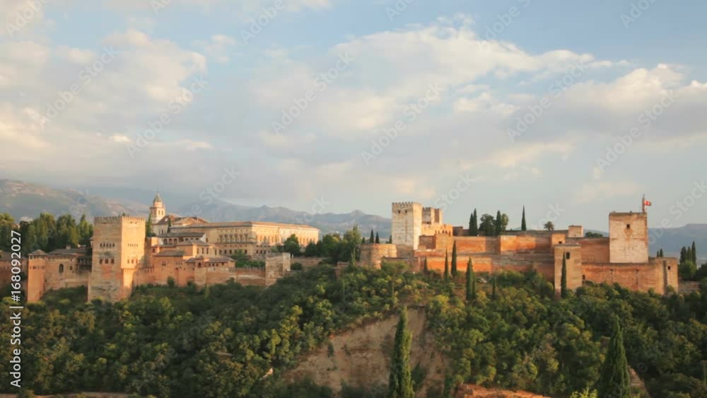 Alhambra is a palace and fortress complex located in Granada, Andalusia, Spain. Alhambra is a palace and fortress complex located in Granada, Andalusia, Spain.
