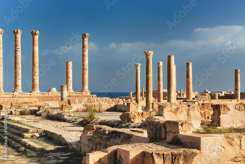 Canvas Print Ancient archaeological site