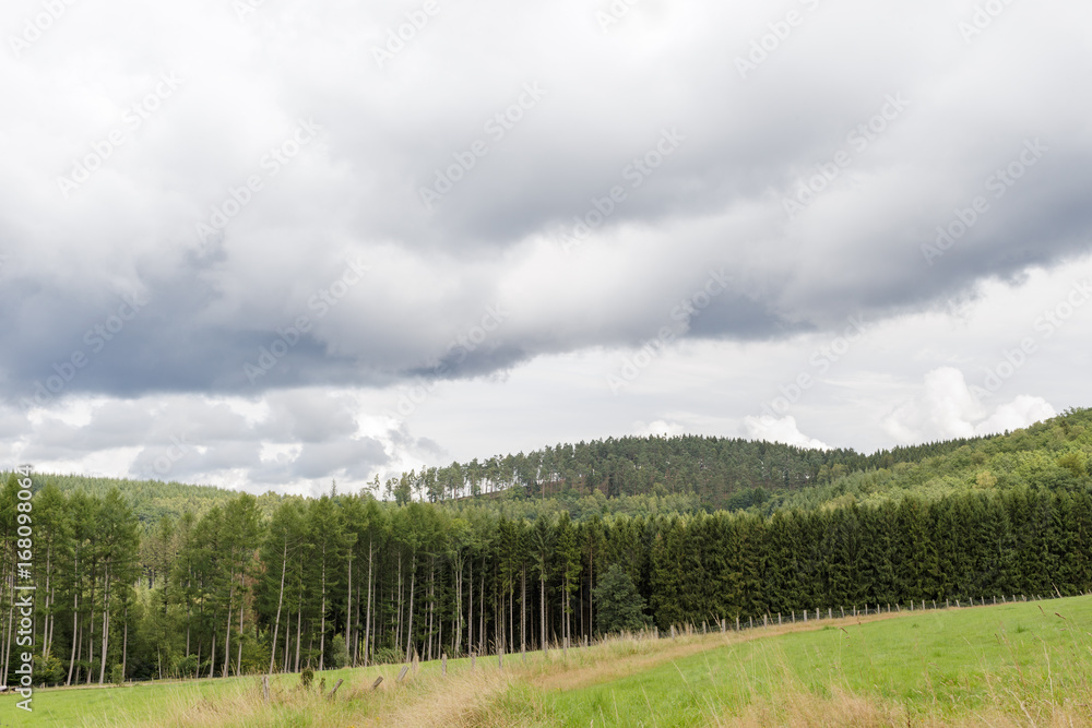 Weather change clouds