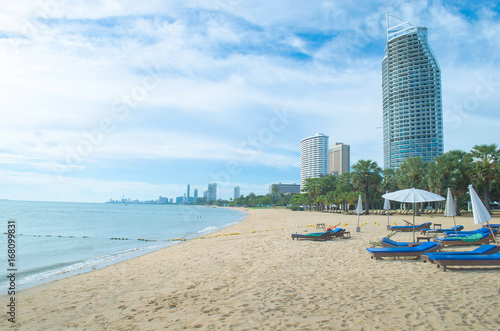 Pattaya beach at Pattaya, Thailand
