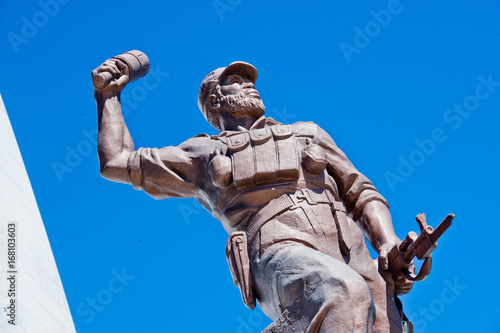 Heroes' Acre Memorial Architecture Outside Windhoek, Namibia