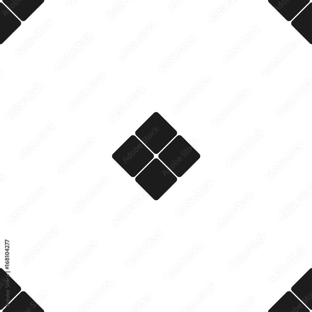 Abstract square figure as seamless pattern Abstract square figure as seamless pattern