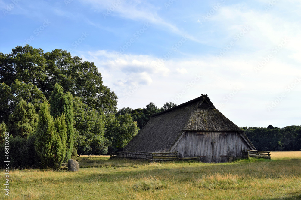 Schäferhütte in der Lüneburger Heide