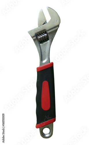 Adjustable Wrench (Spanner) Isolated