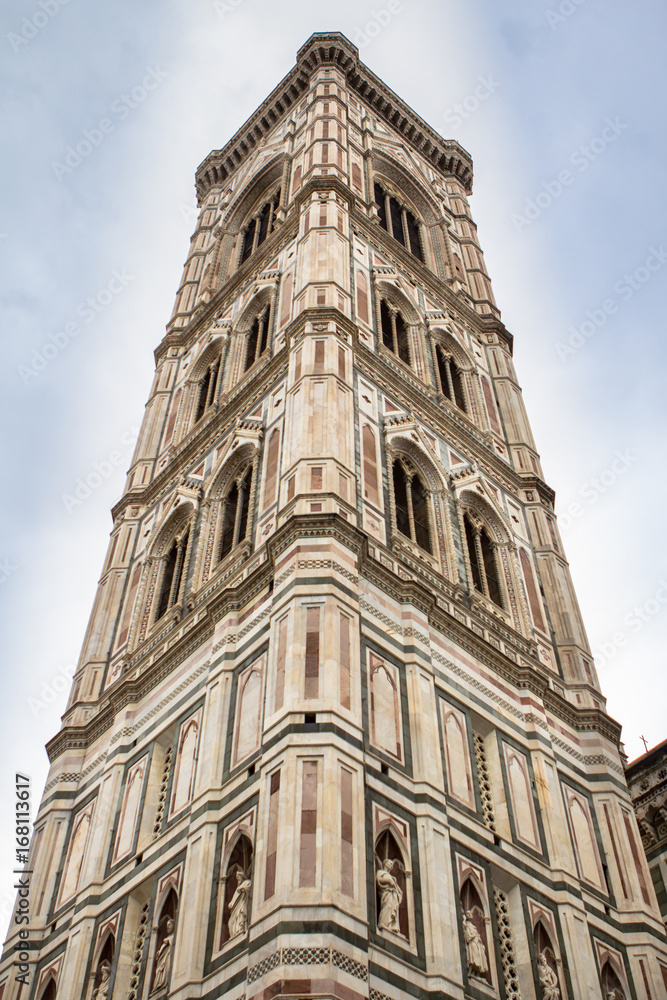 Giotto’s Campanile in Florence, Italy