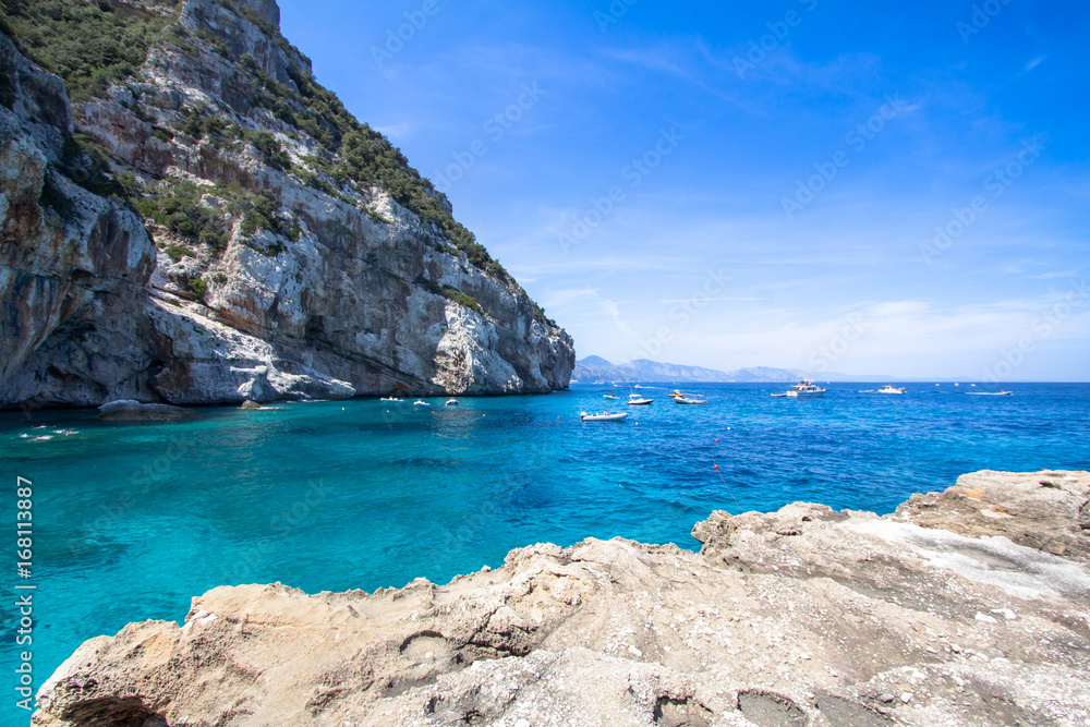 Fototapeta premium Cala Mariolu beach on the Sardinia island, Italy