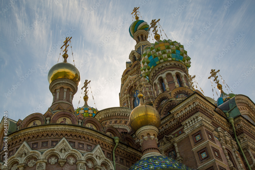 Obraz premium Russia Saint Peterburg Savior on Blood cathedral June 2017
