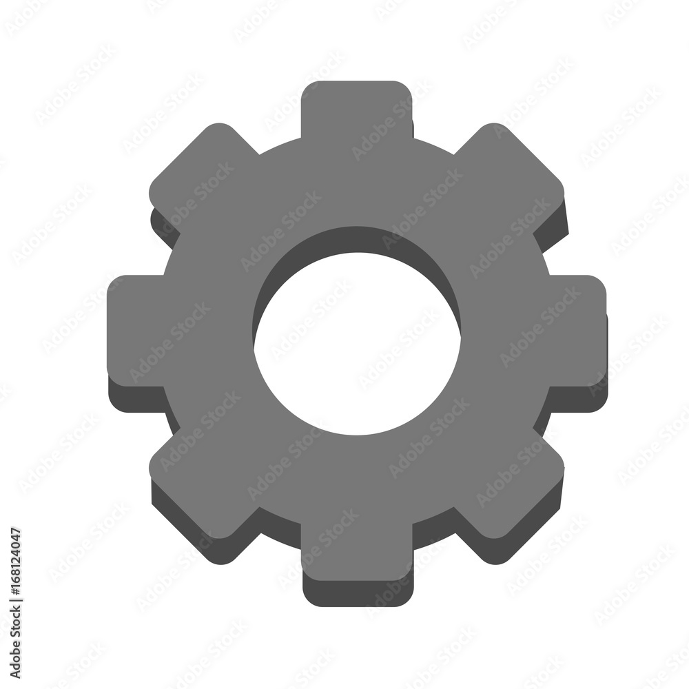 single gear icon image vector illustration design single gear icon image vector illustration design