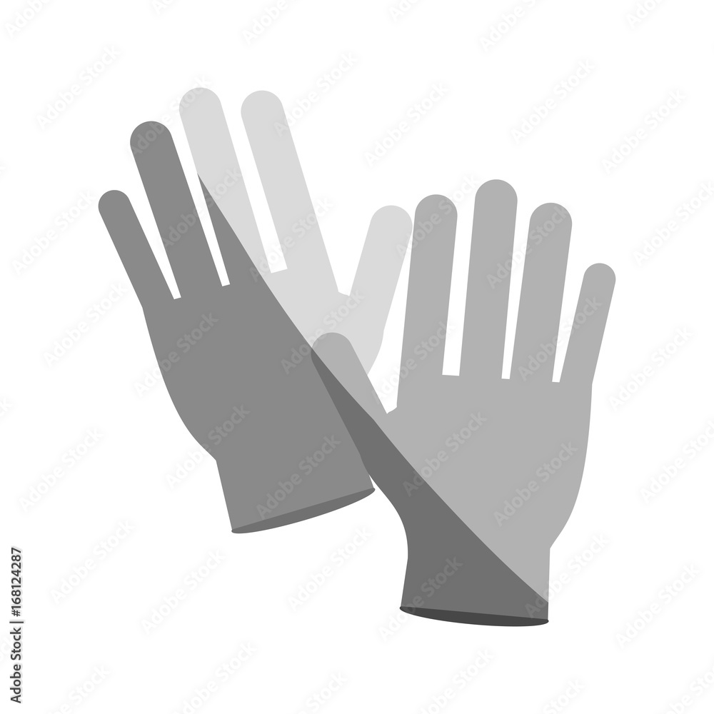 Obraz premium gloves healthcare related icon image vector illustration design