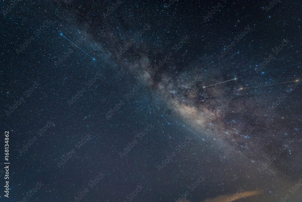 Fototapeta premium miky way for background