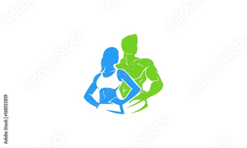 Physical Fitness, Sport Gym Logo