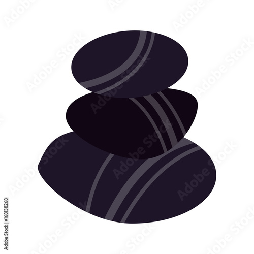 stones spa center related icon image vector illustration design