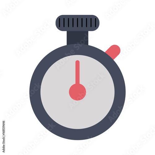 analog chronometer icon image vector illustration design 