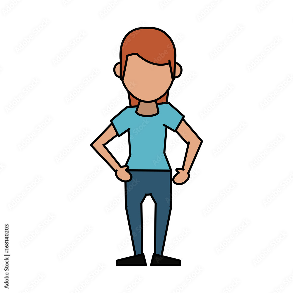 woman avatar icon image vector illustration design  