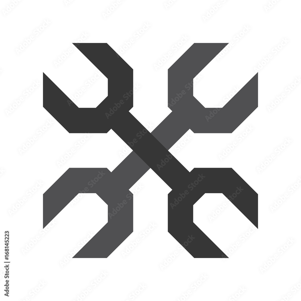 wrench tool icon image vector illustration design wrench tool icon image vector illustration design